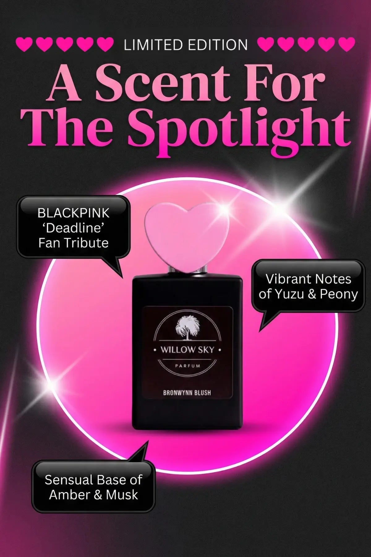 LIMITED EDITION! Bronwynn Blush: BLACKPINK 'Deadline' EP Fan Tribute